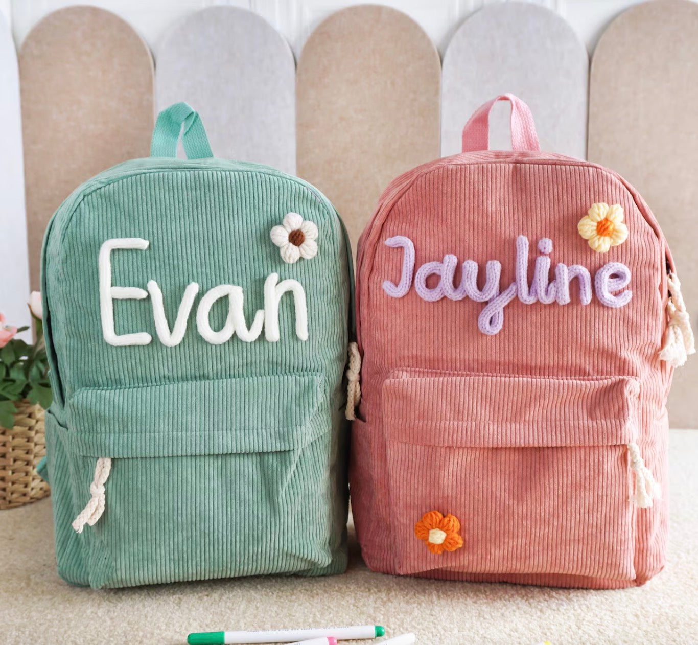 Custom Backpack With Name