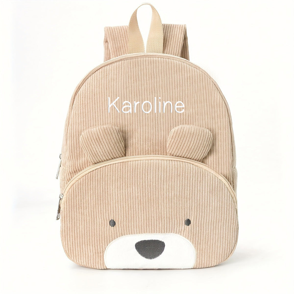 Personalised Corduroy Backpack for kids