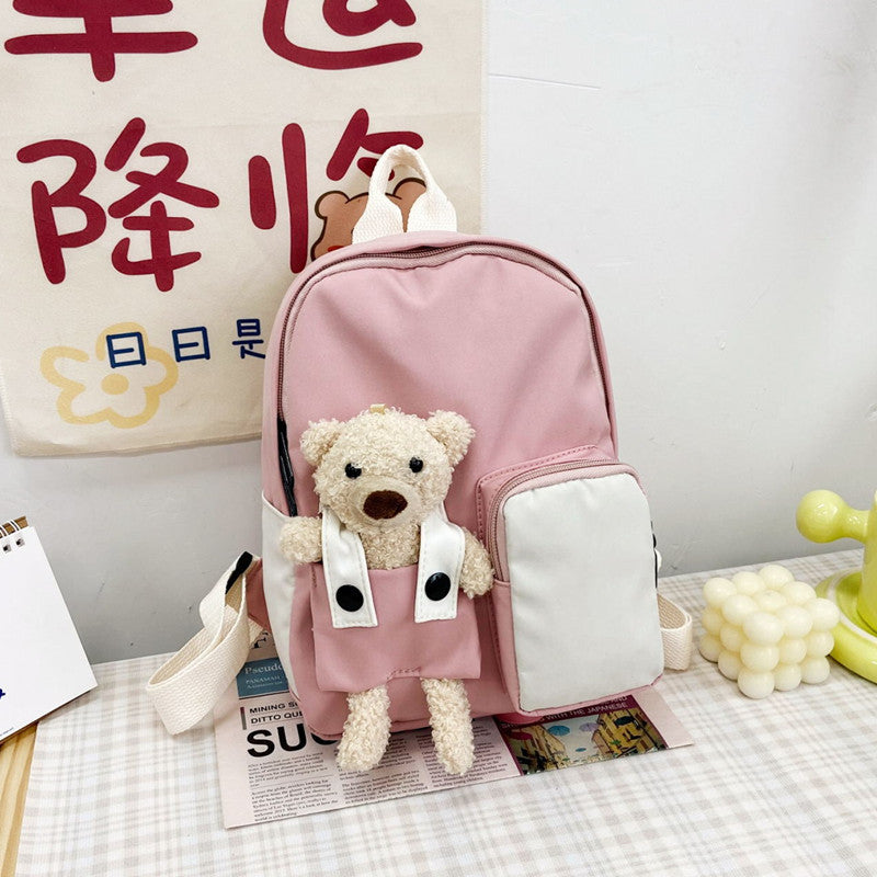 Custom Name Kawaii Mini Backpack Bear