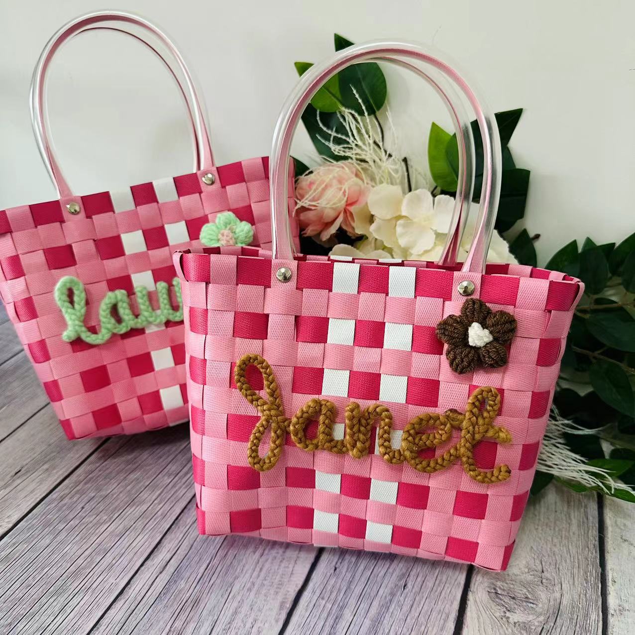 Personalized Wedding Guest Gift Monogrammed Bag