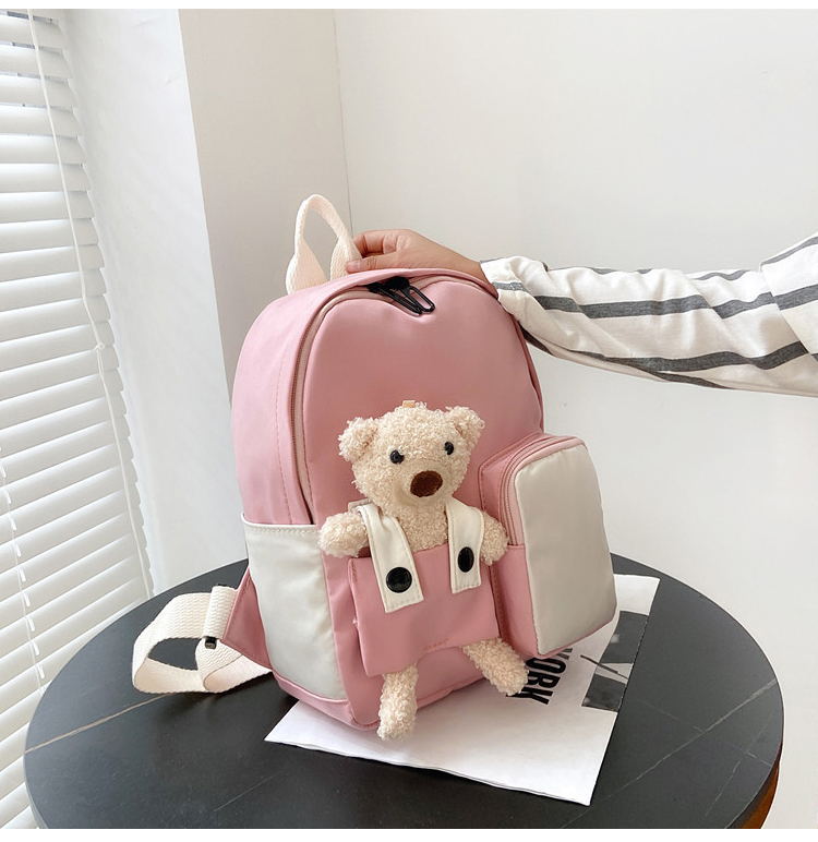 Custom Name Kawaii Mini Backpack Bear